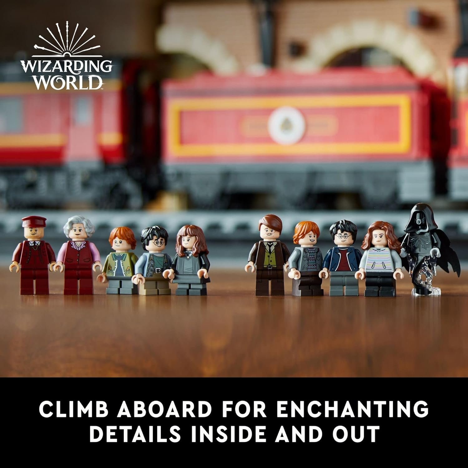 LEGO Harry Potter Hogwarts Express – Collectors' Edition 76405, Iconic Replica Model Steam Train from The Films, Collectible Memorabilia Set for Adults - Image 3