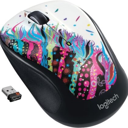 Logitech Wireless Mouse M325 (Celebration Black)