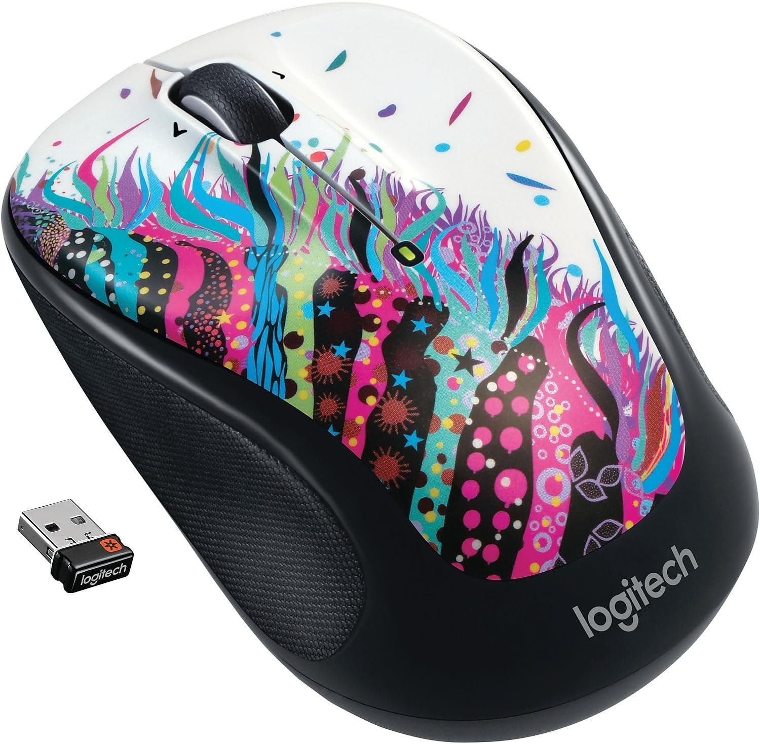 Logitech Wireless Mouse M325 (Celebration Black)