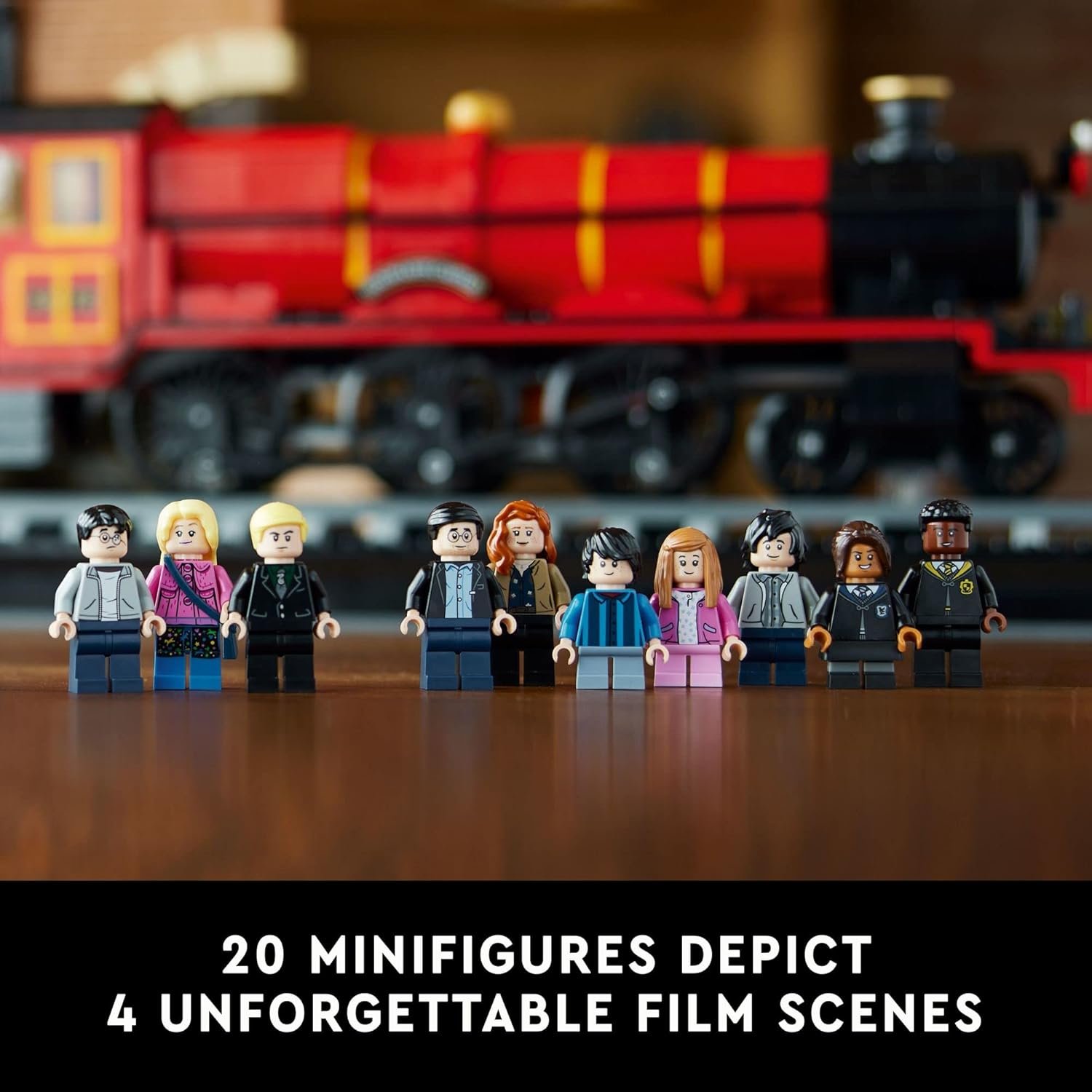 LEGO Harry Potter Hogwarts Express – Collectors' Edition 76405, Iconic Replica Model Steam Train from The Films, Collectible Memorabilia Set for Adults - Image 4