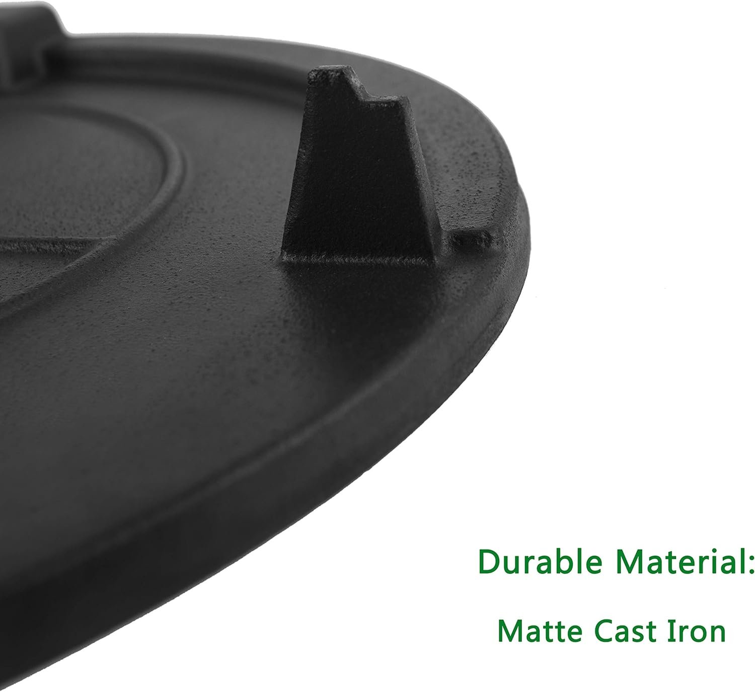 Cast Iron Griddle & Carry Bag Replacement for Coleman Roadtrip Swaptop Grill,Premium Quality Outdoor Accessories for Camping Non-Stick Griddle,Coleman Roadtrip 285,Full Size - Image 8