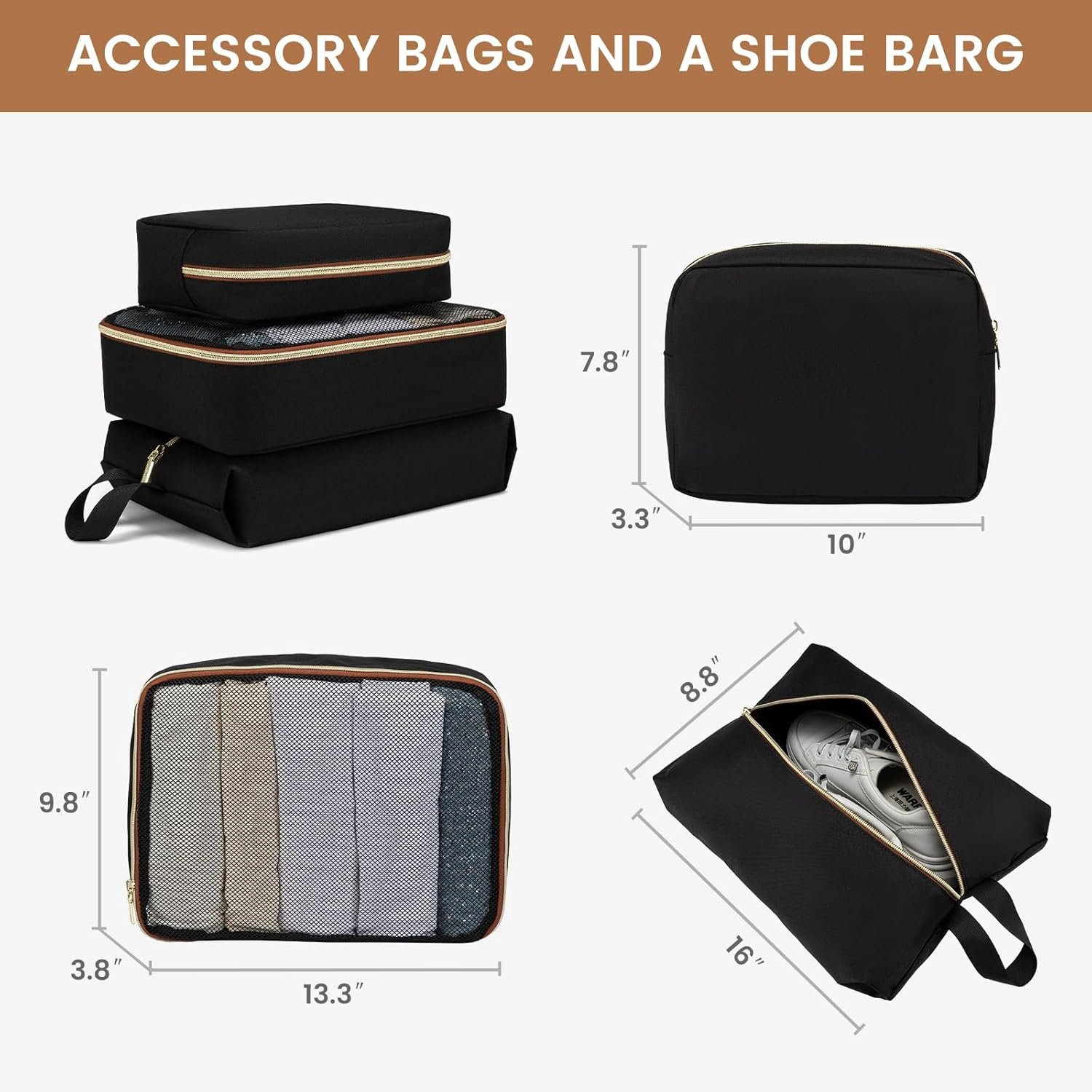 LOVEVOOK Carry On Luggage 22x14x9 Airline Approved,20 Inch Carry-on Suitcase for Women,Softside Suitcases with Wheels,Rolling Checked Luggage with TSA Lock,Lightweight Travel - Image 8