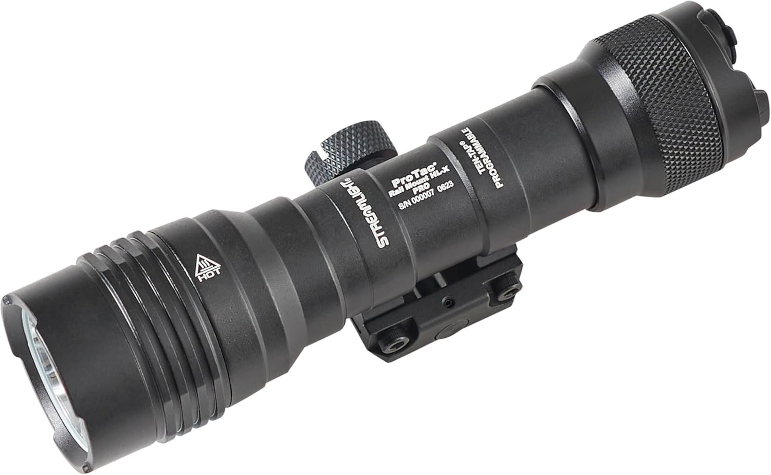 Streamlight 88126 ProTac Rail Mount HL-X Pro 1000-Lumen High Candela Multi-Fuel Long Gun Light, Includes Jack-Cap, M-Lok kit, Pressure Switch, Tool, and CR123A Lithium Batteries, Black - Image 3