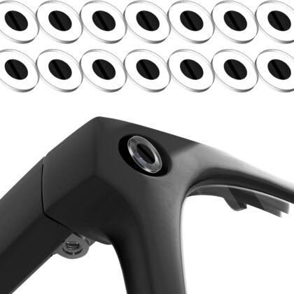 Seltureone 14 Pcs LED Light Cover Compatible with Ray-Ban Meta Wayfarer/Skyler/Headliner/Oakley Meta HSTN Accessories, Blackout LED Light Blocking for RayBan Meta Gen 2