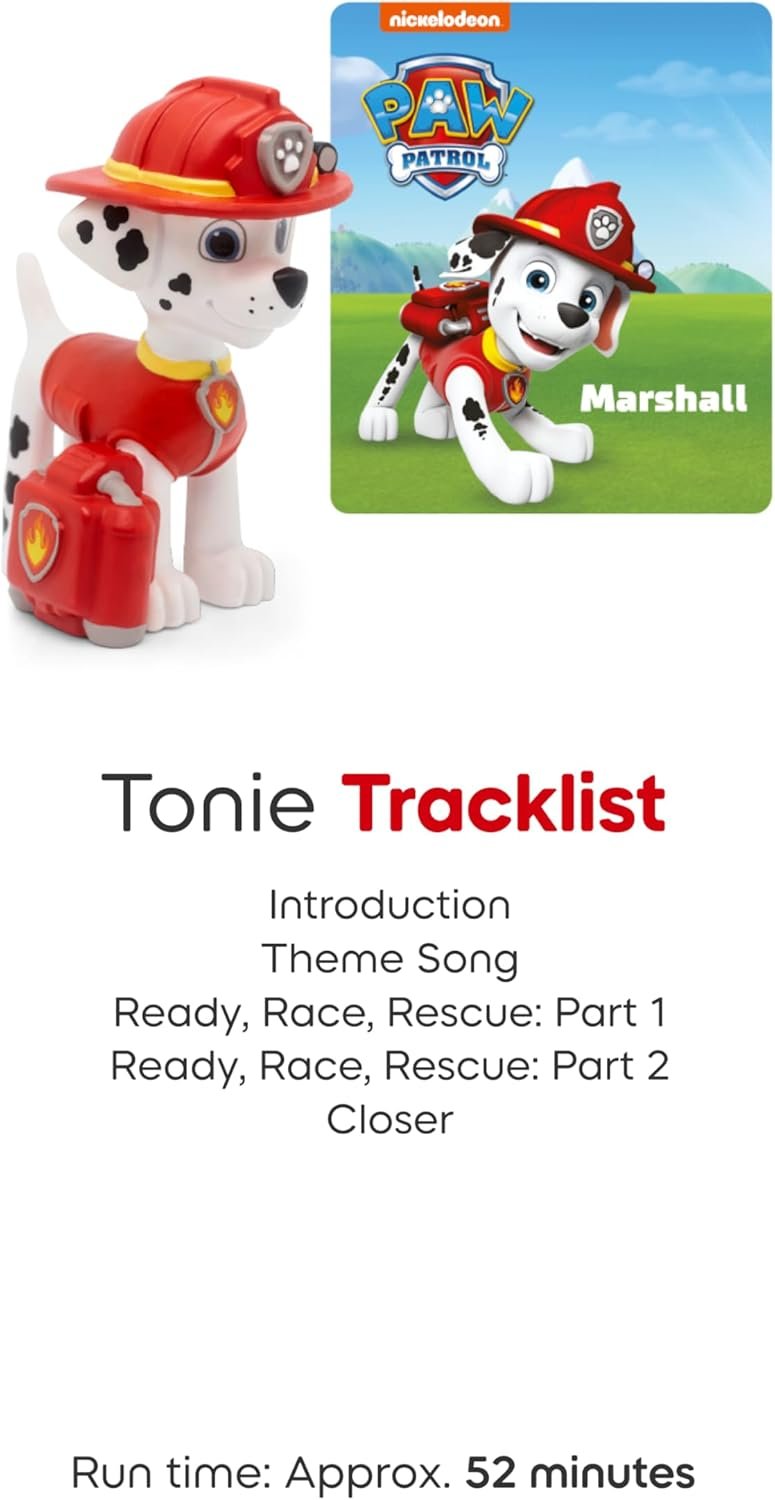 Toniebox 2 Audio Player PAW Patrol Bundle for Kids 3+ with Chase, Marshall, Skye, and Liberty - Cloud Pink - Image 5