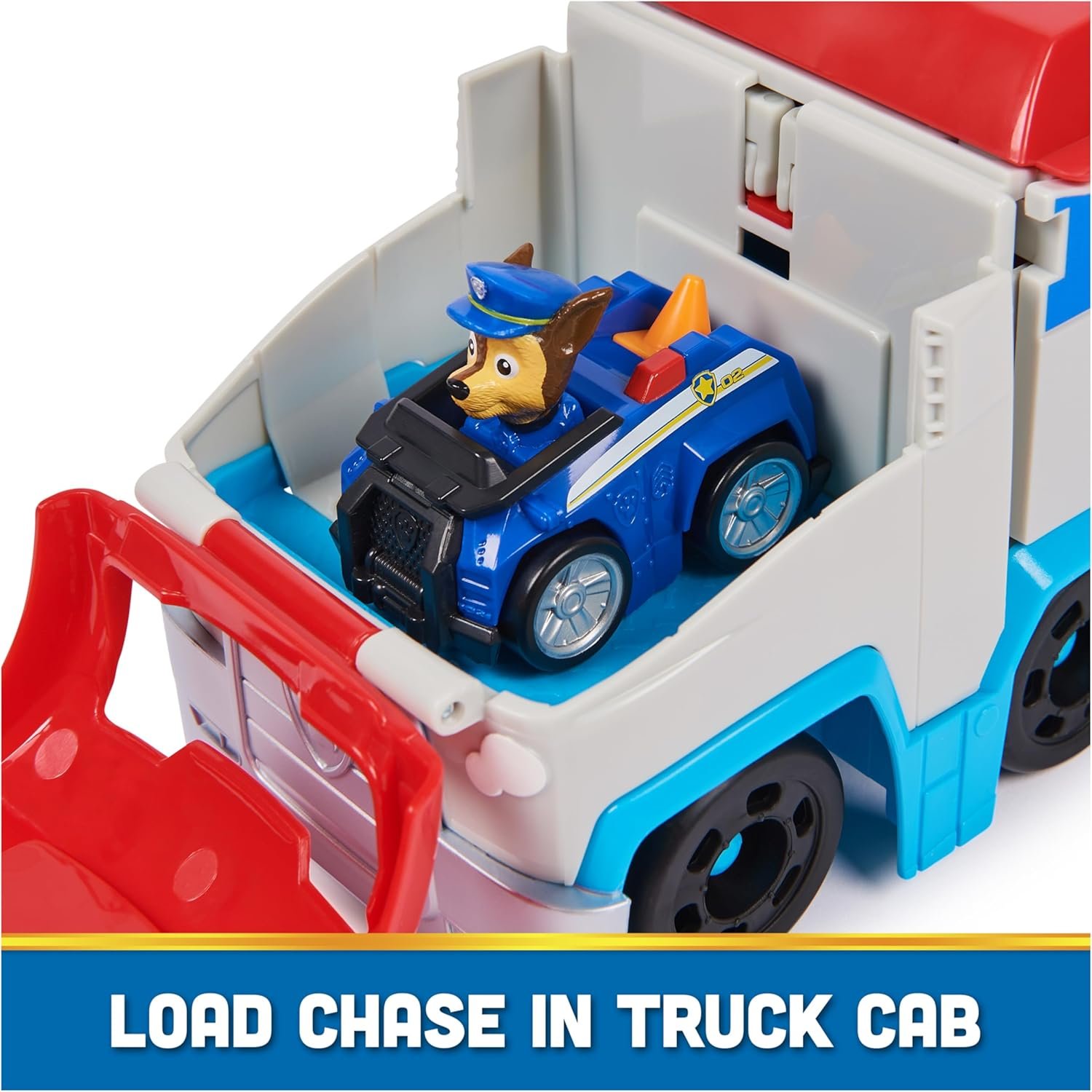 Paw Patrol: Pup Squad Patroller Team Vehicle, Toy Truck with Collectible Chase Toy Car, Kids Toys for Boys & Girls Ages 3+ - Image 2