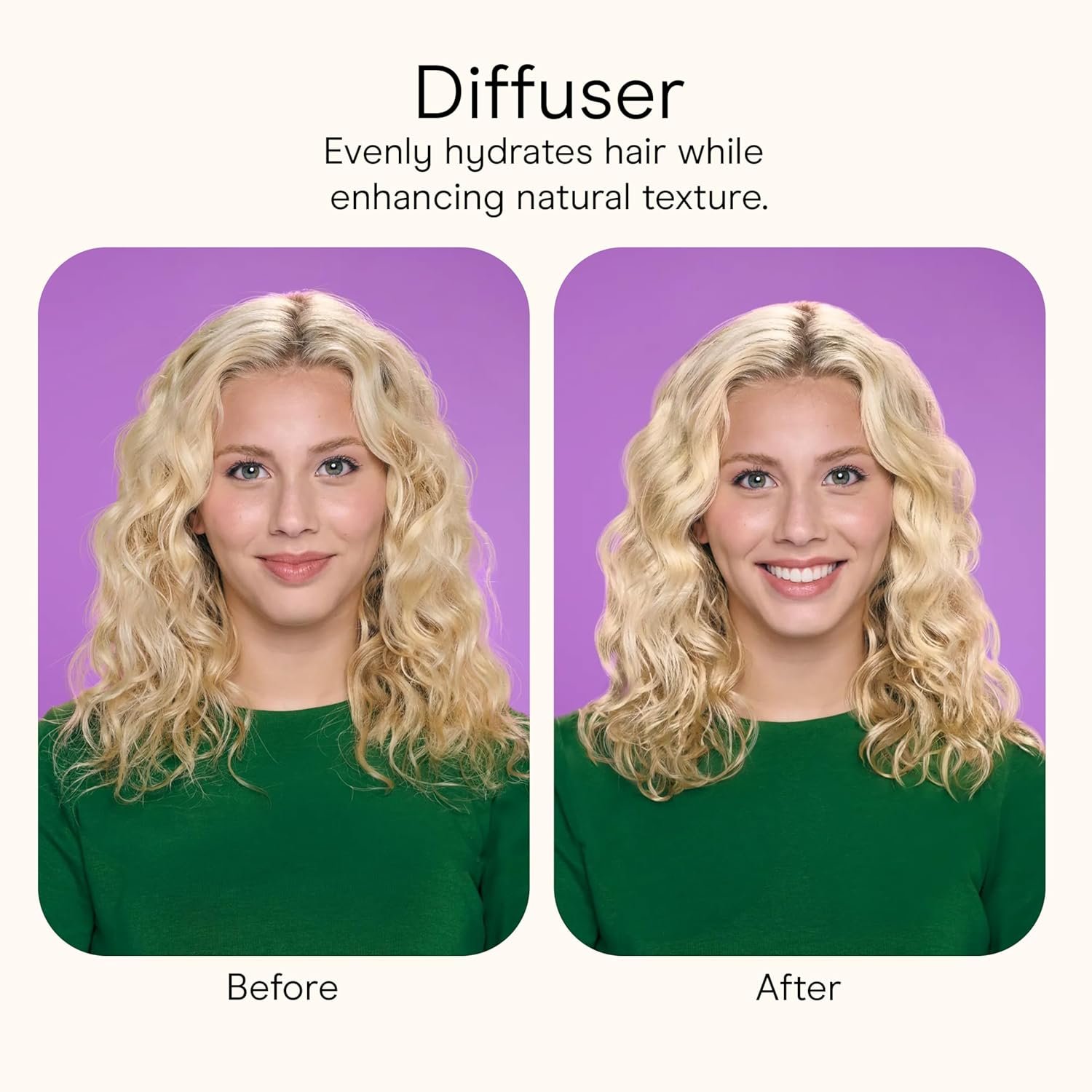 Infiniti PRO CONAIR Steam Therapy Hair Steamer, Portable Hair Steamer with 7" Diffuser Attachment, 30-Second Heat-Up, Penetrating Steam Helps Detangle, Reshape, and Volumize Curls, Blue - Image 10