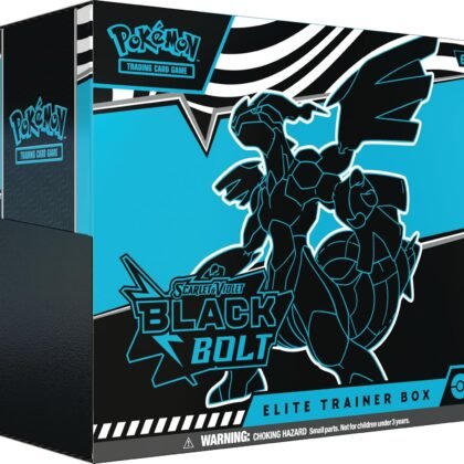 Pokemon TCG Scarlet & Violet 10.5 Black Bolt Elite Trainer Box