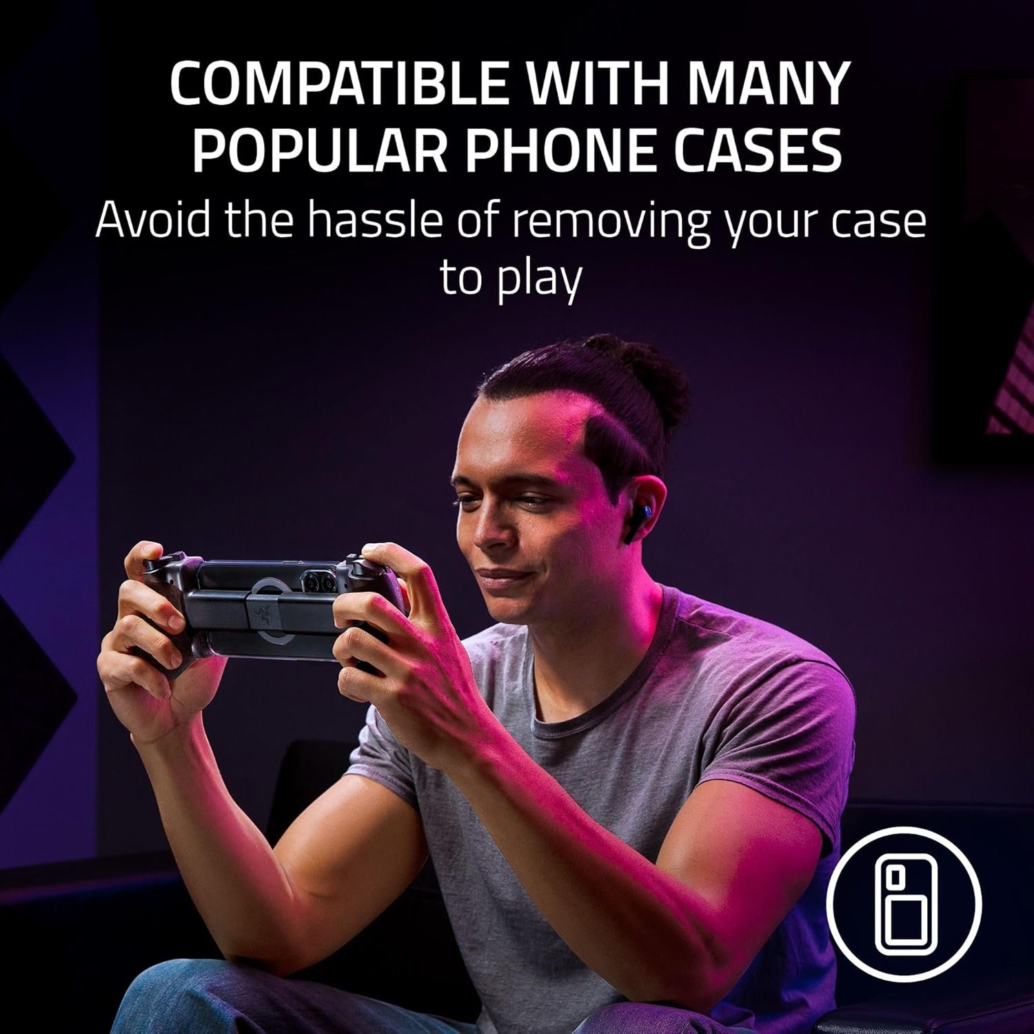 Razer Kishi Ultra Gaming Controller for Android, iPhone 15 & 16 Series, iPad Mini A17 Pro & 6 (USB C): Pro Controls - Ergonomic Grip - Stream PC, Xbox, PS5 Games on Mobile, Phone, Tablet - Chroma RGB - Image 7