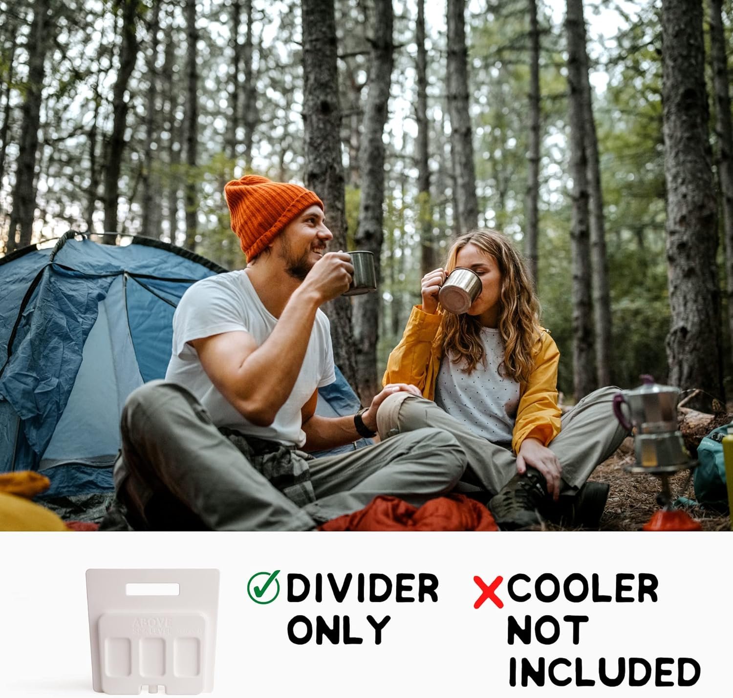 Ice Pack Divider for YETI Coolers - Four Sizes to Fit The YETI Tundra Haul, 35, 45, 65, Roadie 48, 60 - YETI Cooler Accessories - Freezable YETI Accessories - Image 5