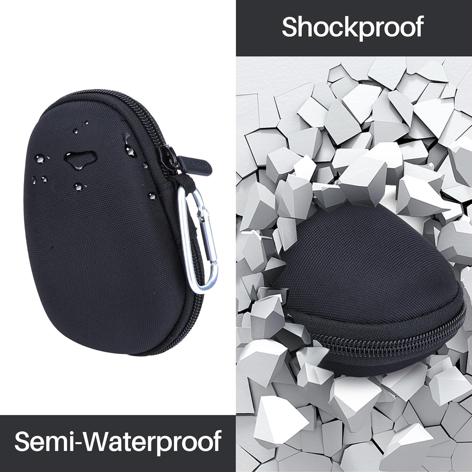 Storage Case Compatible with Logitech MX Master 4 / MX Master 3S / MX Master 3 / MX Matser 2S Advanced Mouse (Graphite Case) - Image 7