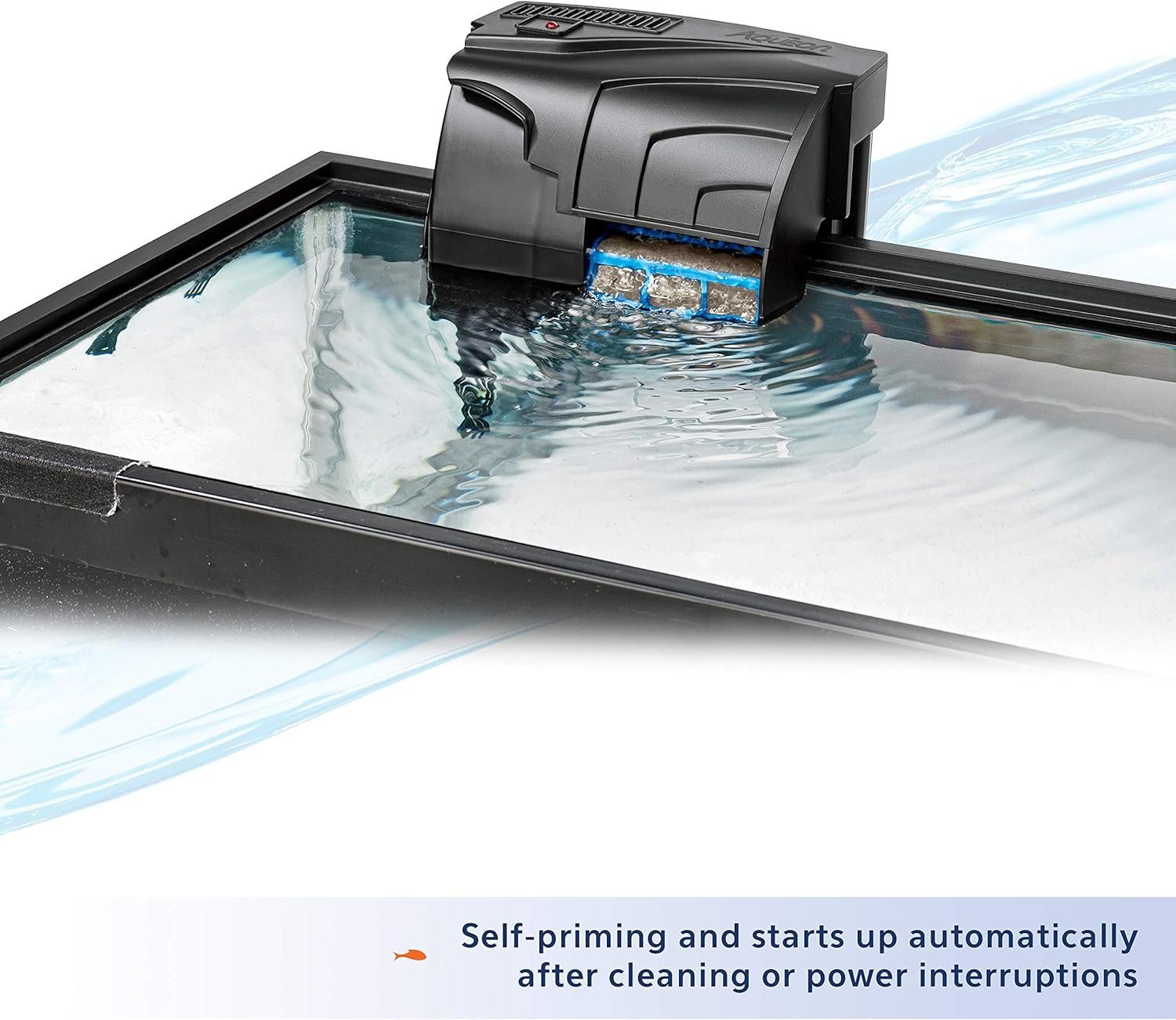 Aqueon QuietFlow 10 LED PRO Aquarium Fish Tank Power Filter For Up to 20 Gallon Aquariums - Image 5