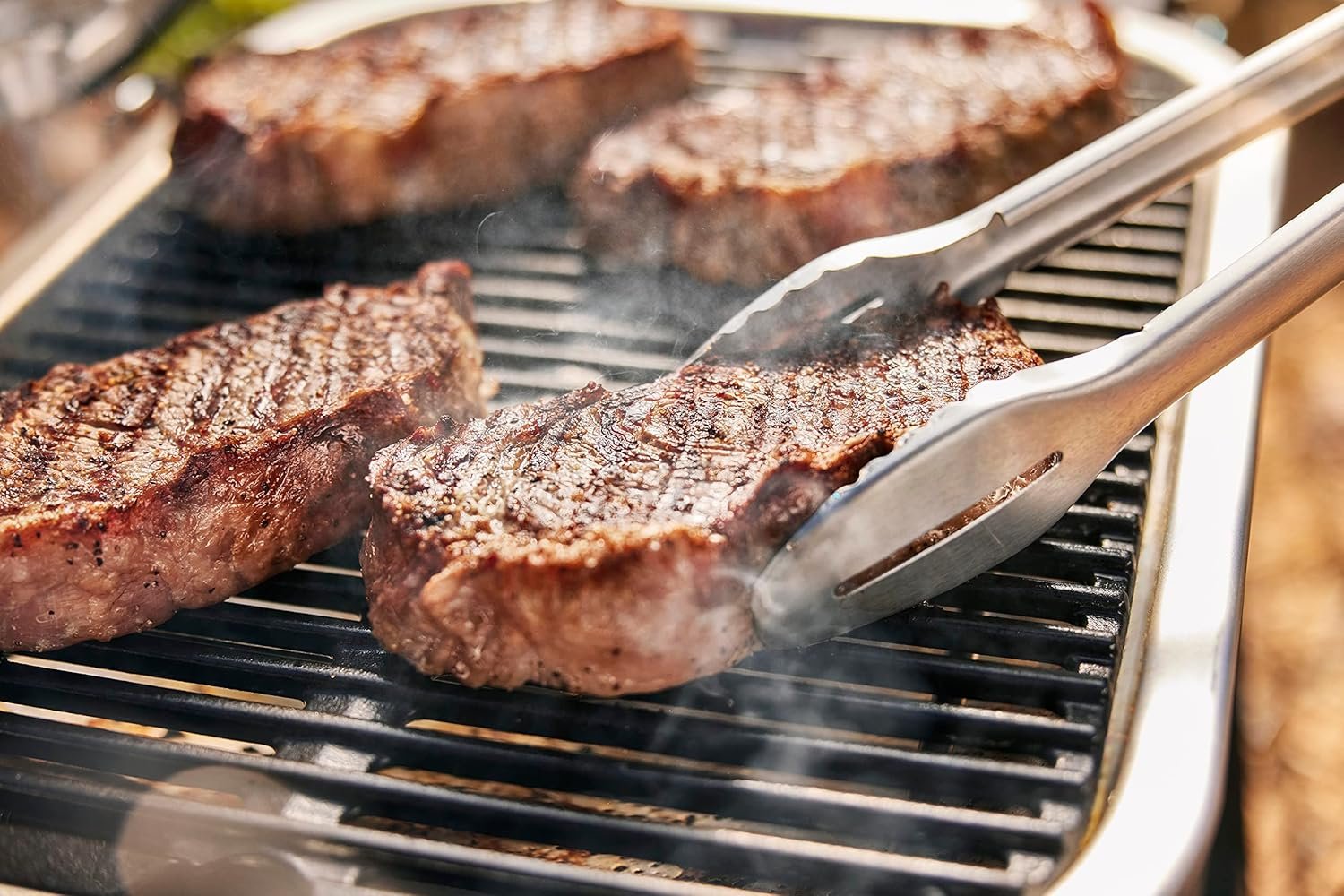 Weber Lumin Compact Outdoor Electric Barbecue Grill, Light Green - Great Small Spaces such as Patios, Balconies, and Decks, Portable and Convenient - Image 15