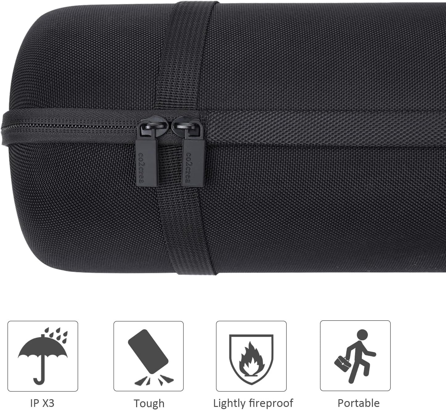 co2CREA Hard Case Replacement for Sony SRS-XG300 X-Series Wireless Portable Bluetooth Party Speaker - Image 5