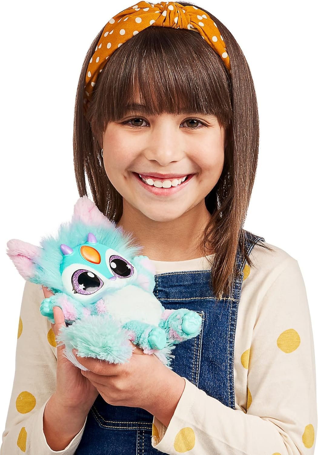 Cream Tea Magic Mixies Magical Misting Cauldron with Interactive 8 inch Blue Plush Toy and 50+ Sounds and Reactions, Multicolor - Image 7