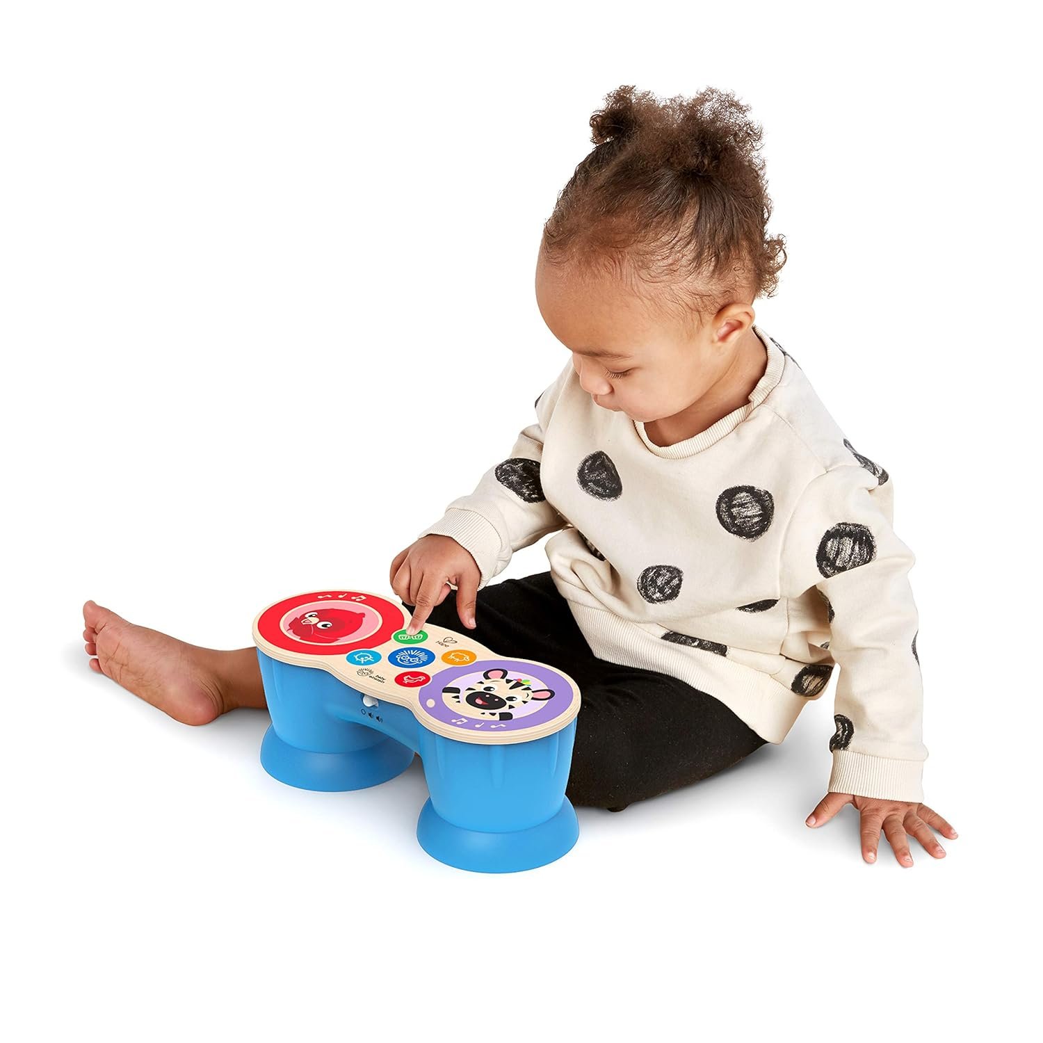 Baby Einstein First Tunes Drum & Shakers Musical Gift Set, with Maracas and Toy Drum, Ages 6 Months and Up - Image 3