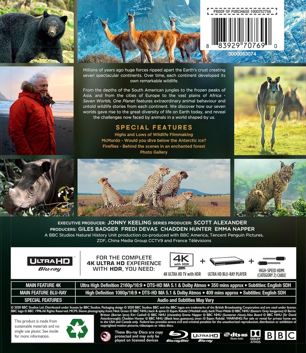 Seven Worlds, One Planet (BD/4kUHD Combo) - Image 3
