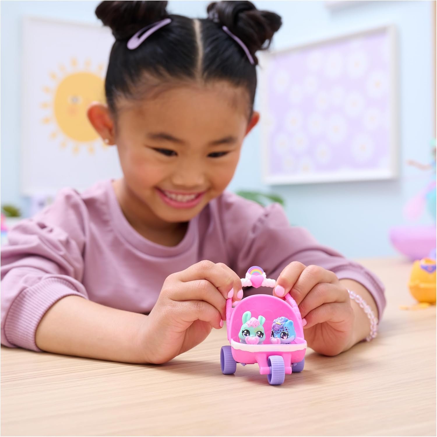 Hatchimals Alive, Hatch N’ Stroll Playset with Stroller Toy and 2 Mini Figures in Self-Hatching Eggs, Kids Toys for Girls and Boys Ages 3 and up - Image 6