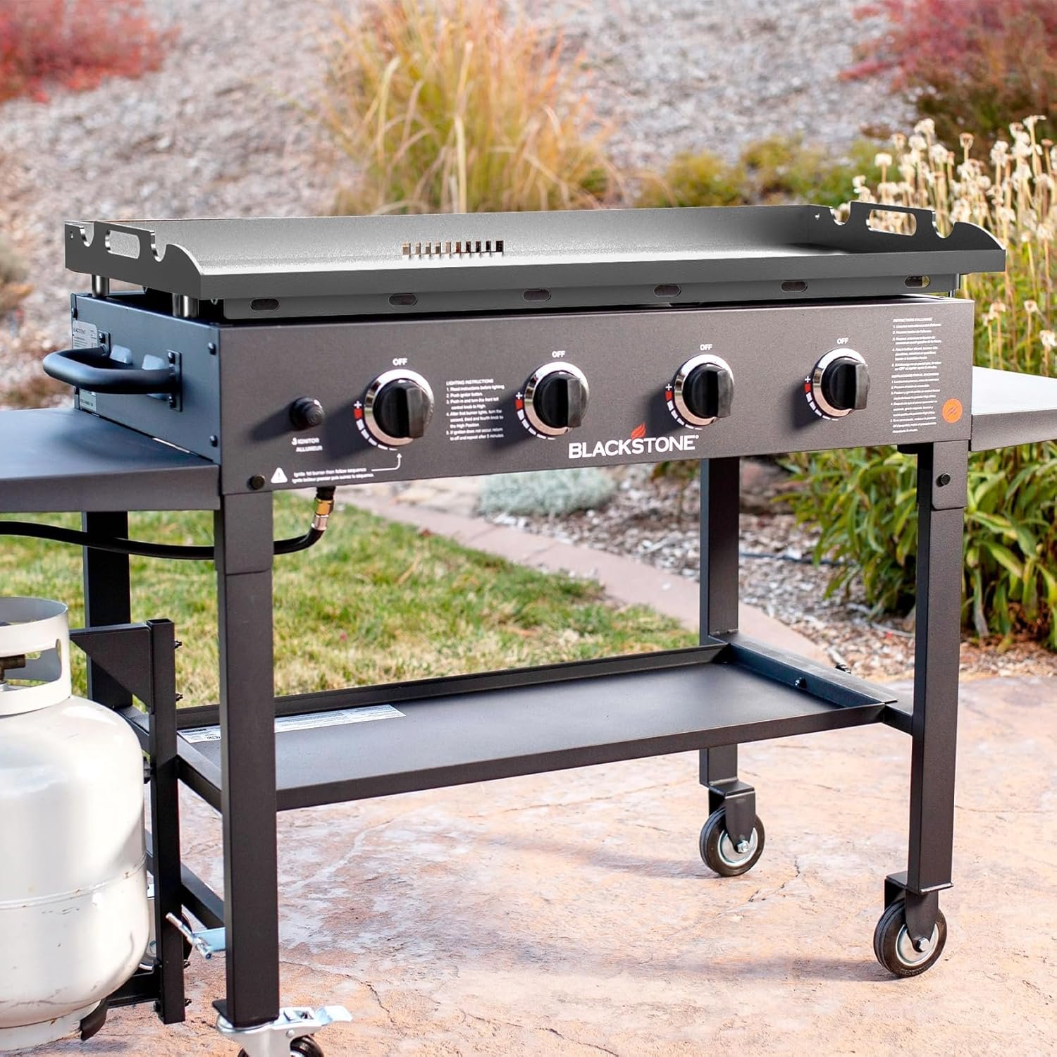 New Upgrade 36 Inch Griddle Top for Blackstone 36" Flat Top Grill 1560 1818 1825 1820 1803, Gas Griddle Replacement Parts with Rear Grease System for Most Blackstone 36" Flat Top Grill - Image 6