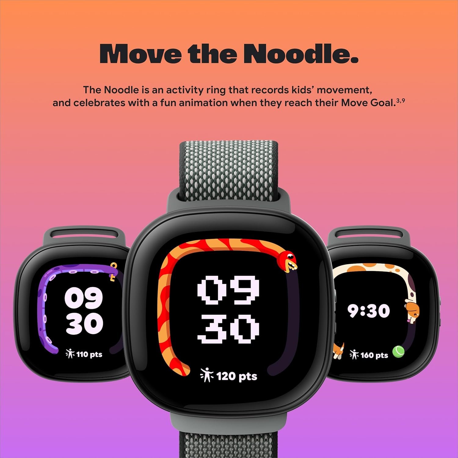 Fitbit Google Ace LTE - Kids Smartwatch with Call, Message, GPS, and Activity-Based Games, Ace Pass Data Plan Required - Spicy - Moovin - Image 11