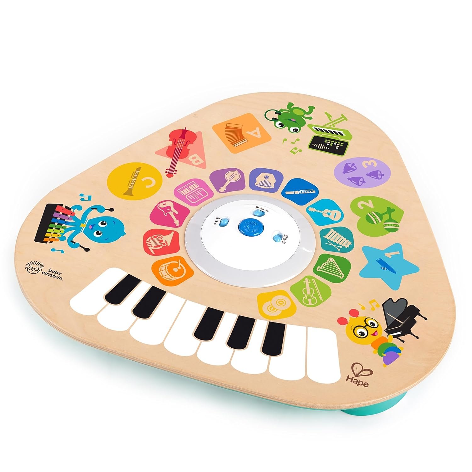 Baby Einstein Clever Composer Tune Table Magic Touch Electronic Wooden Activity Toddler Toy, Ages 6 Months + - Image 9