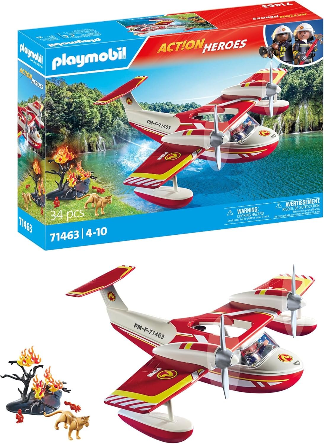 Playmobil Firefighting Seaplane