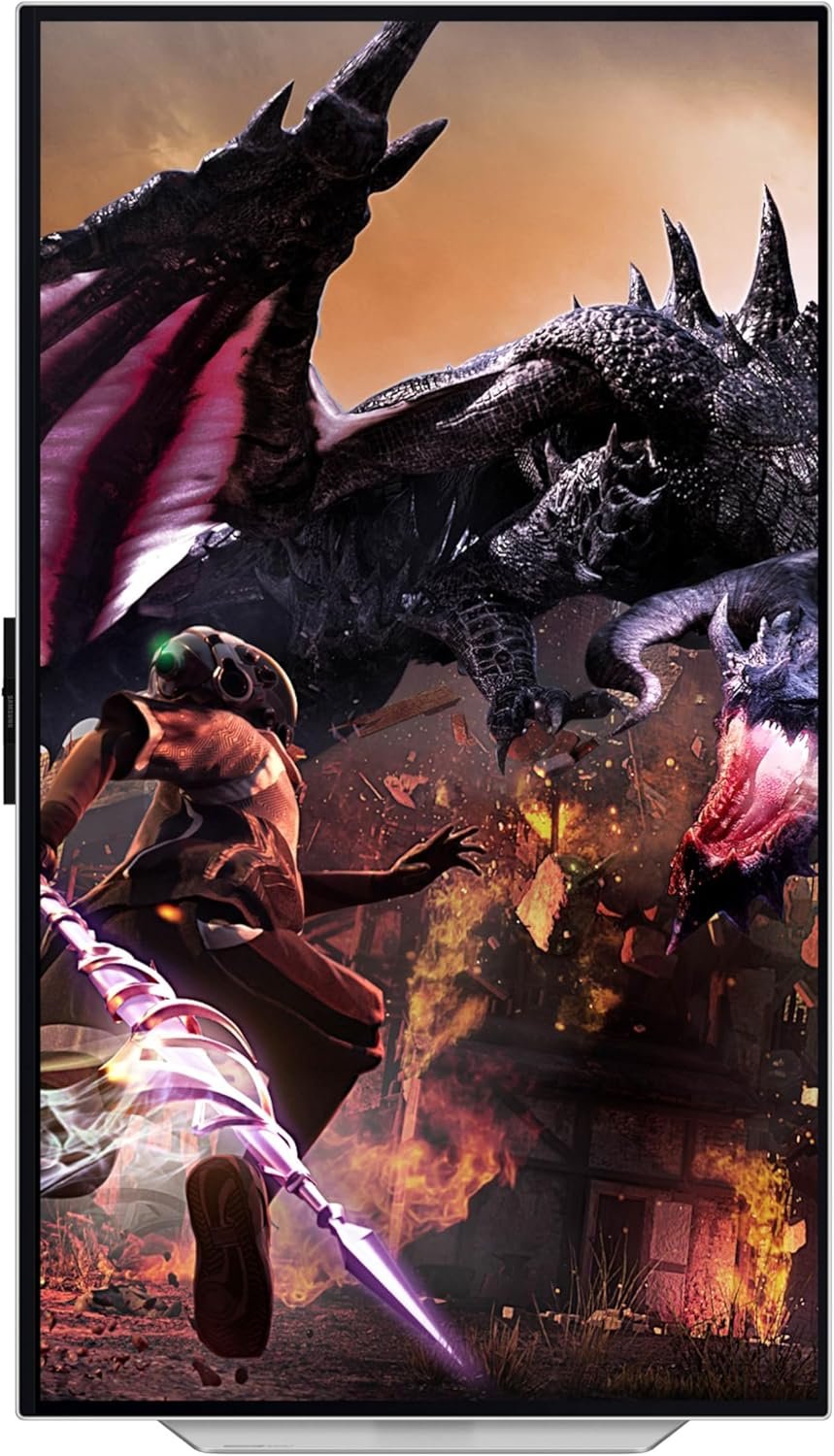 Samsung 32" Odyssey OLED G8 (G80SD) Series 4K UHD Smart Gaming Monitor w QD-OLED, 240Hz 0.03ms, G-Sync Compatible, Glare-Free Display, Sleek Metal Design, LS32DG800SNXZA, 3 Yr Warranty - Image 10