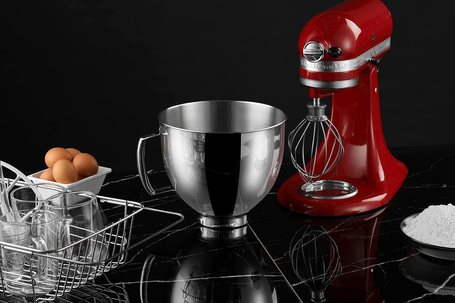 5 QT Stainless Steel Mixer Bowl Compatible With KITCHENAID TILT-HEAD STAND MIXERS 4.5-Quart (4.3 L) And 5-Quart (4.7 L) (Stainless Steel Polished) - Image 4