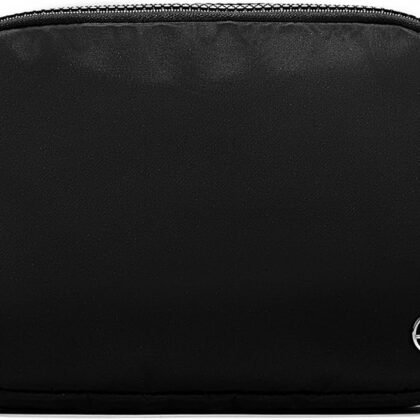 Pander Belt Bag Large 2L, Nylon Fanny Pack Purse for Women and Men with Adjustable Strap