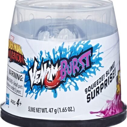 Marvel Spider-Man Maximum Venom, Venom Burst 3-Inch Scale Action Figure Toy, with Ooze and 1-Inch Figure, for Kids Ages 4 and Up