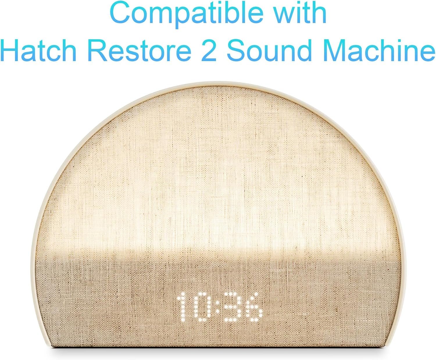 LEFXMOPHY Power Supply XH2400-1500W Replacement for Hatch Restore 2 Sound Machine RESTORE02 24V Power Cord White Charger AC Adapter - Image 3