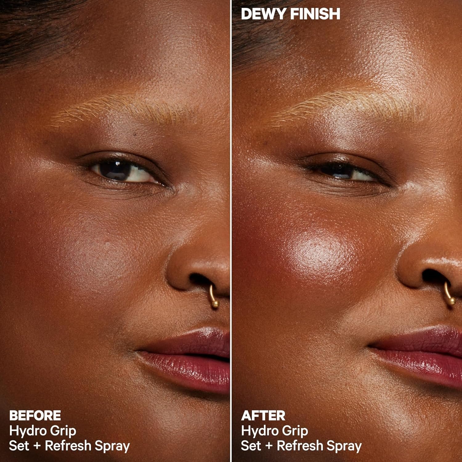 Milk Makeup Hydro Grip Set + Refresh Spray with Hyaluronic Acid – Sets Makeup + Hydrates Skin for Up to 12 Hours – Long-Lasting, Alcohol-Free Facial Mist for Dewy, Radiant Skin - Image 6