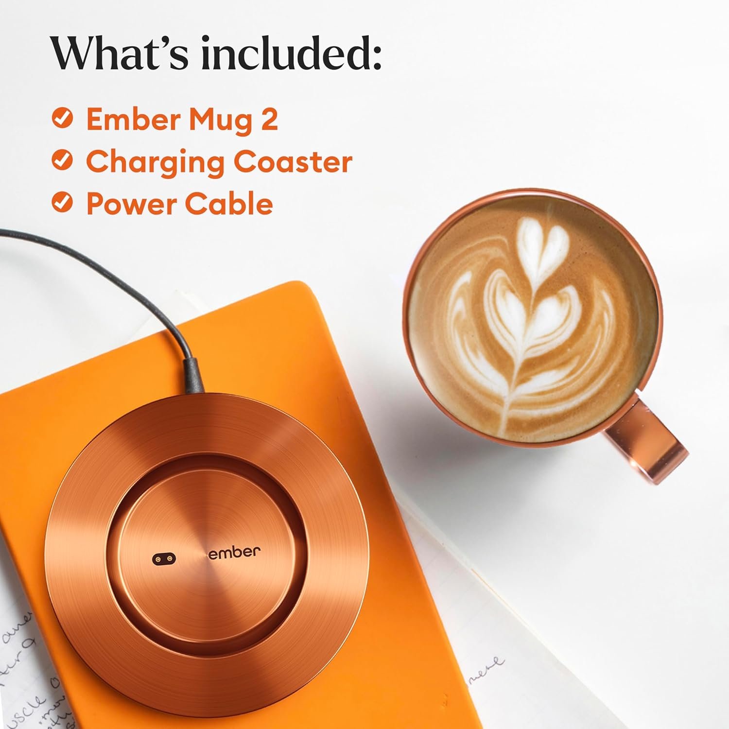Ember Temperature Control Smart Mug 2, 10 Oz, App-Controlled Heated Coffee Mug with 80 Min Battery Life and Improved Design, Copper - Image 6
