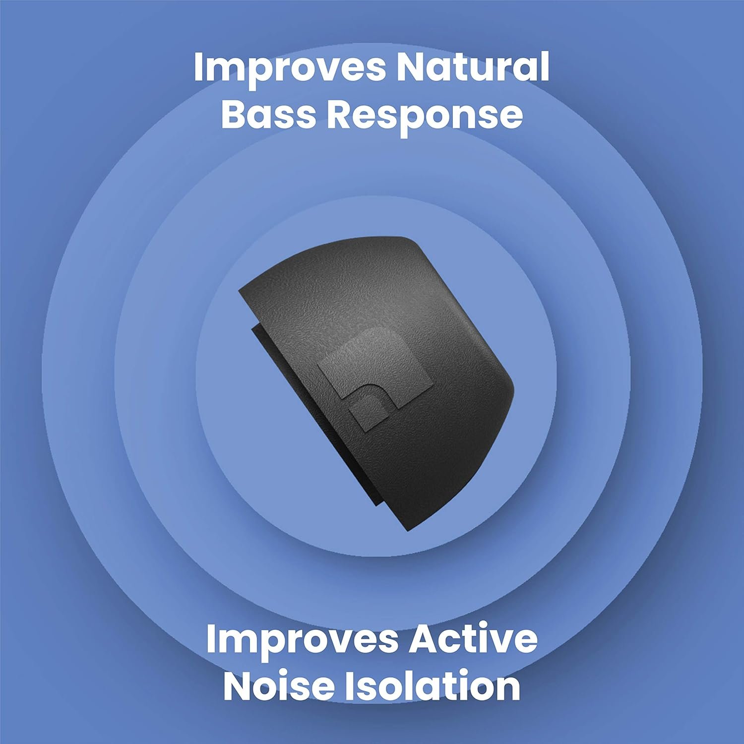 Foam Masters Ultra-Premium Memory Foam Ear Tips for AirPods Pro 1st & 2nd Gen | 3 Pairs | New Ver. | Secure Fit | Super Comfort | Better Noise Cancel | Replacement Buds (Assorted S/M/L, Black) - Image 5