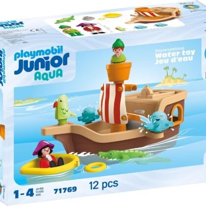 Playmobil Junior & Disney: Peter Pan's Splashing Pirate Ship