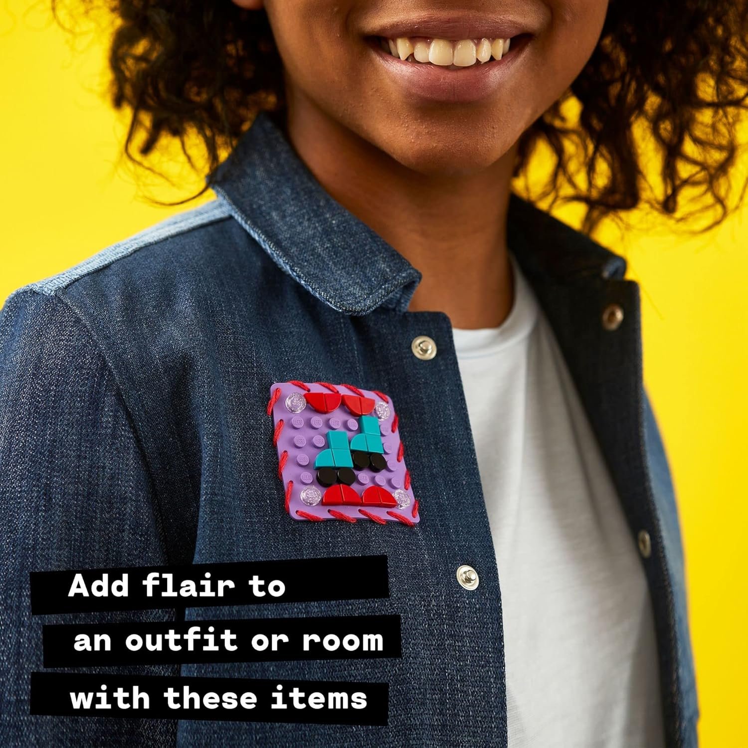 LEGO DOTS Designer Toolkit 10 in 1 Patterns Building Toy 41961 Arts and Craft Set for Creative Kids, Design Patches, Photo Frame, Pencil Holder, and More. 860+ Tiles. Gift Idea for Boys Girls Age 8+ - Image 4