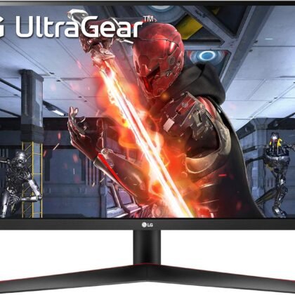 LG 32" Ultragear Curved Gaming Monitor, 21:9 QHD(3440 x 1440) Display, sRGB 99% Color Gamut, 160Hz Refresh Rate, VA with HDR 10 Compatibility and AMD FreeSync Premium, Black, 34GP63A-B