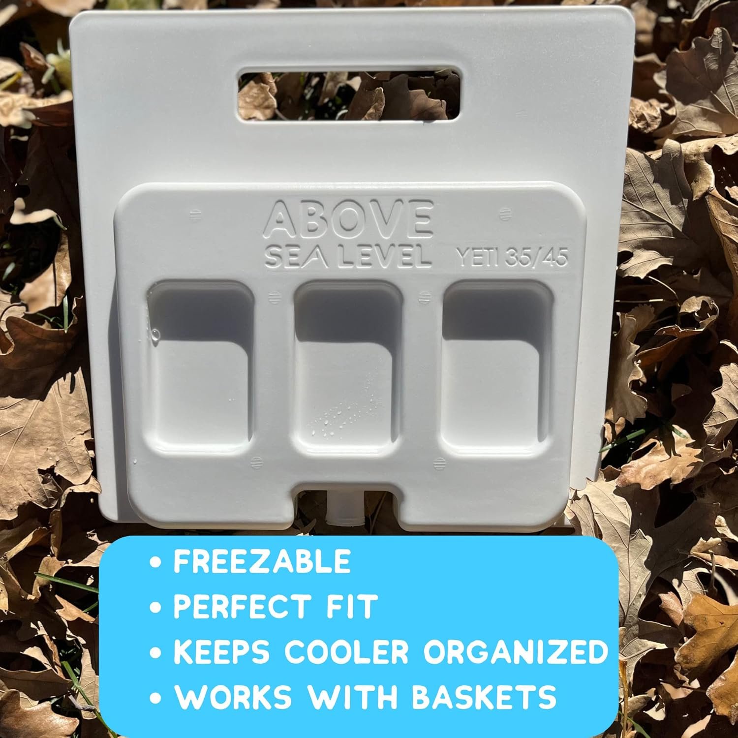 Ice Pack Divider for YETI Coolers - Four Sizes to Fit The YETI Tundra Haul, 35, 45, 65, Roadie 48, 60 - YETI Cooler Accessories - Freezable YETI Accessories - Image 8