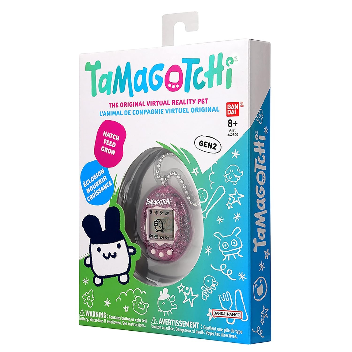 Tamagotchi Original - Pink Glitter (Updated Logo) - Image 8