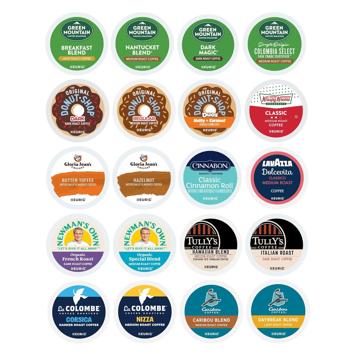 Keurig® Coffee Lover's Collection Variety Pack, Keurig Single Serve K-Cup Pods, 40ct - Image 3
