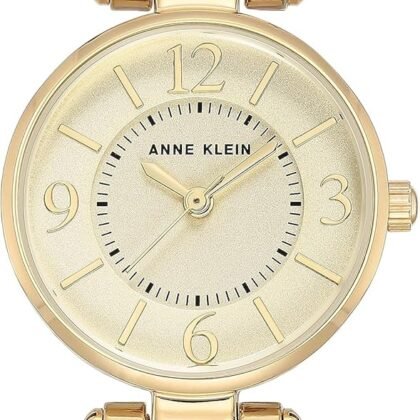 Anne Klein Women's Leather Strap Watch