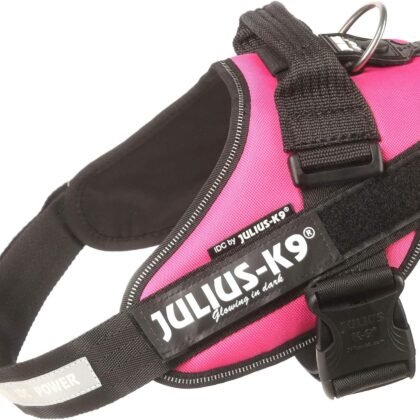 Julius-K9, 16IDC-DPN-0, IDC Powerharness, Dog Harness, Size: 0, Dark Pink