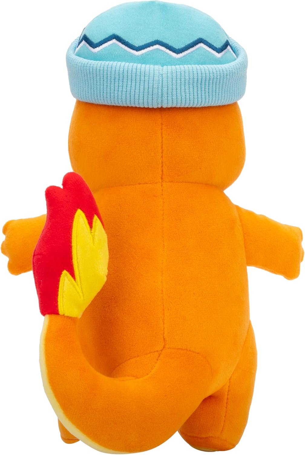Pokemon 2025 8" Charmander Holiday Christmas Plush with Winter Hat Accessory - Officially Licensed - Generation 1 Starter - Stuffed Animal Toy Figure - Stocking Stuffer Gift Kids, Boys, Girls - 2+ - Image 3