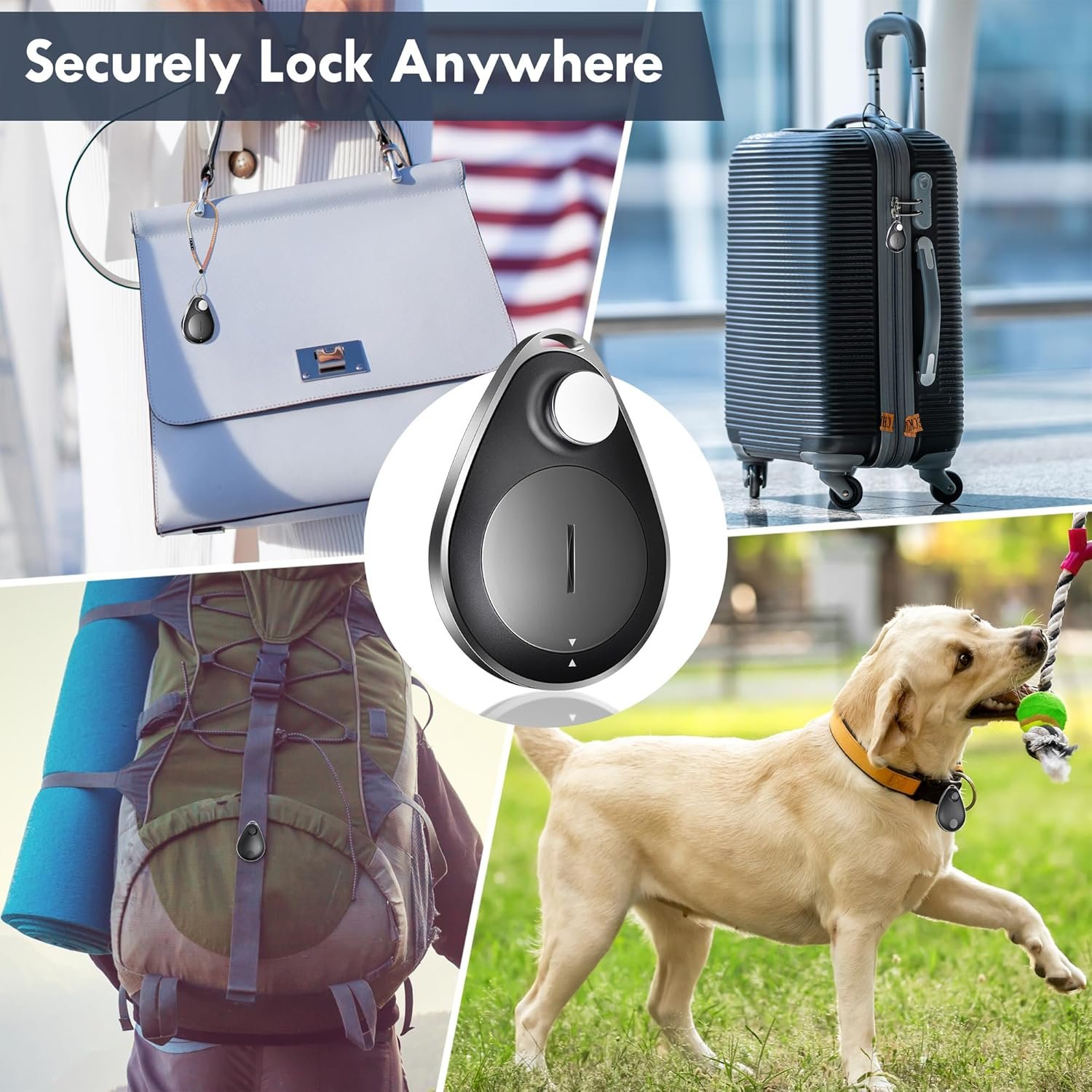 GPS Tracker for Kids hidden 4pack, Security Tag with Pins Works with Find My (iOS only), Lost Mode, Anti-Removal Tracking Device for Children, Elderly, Pets, Backpack, No Monthly fee (Not for Android) - Image 7