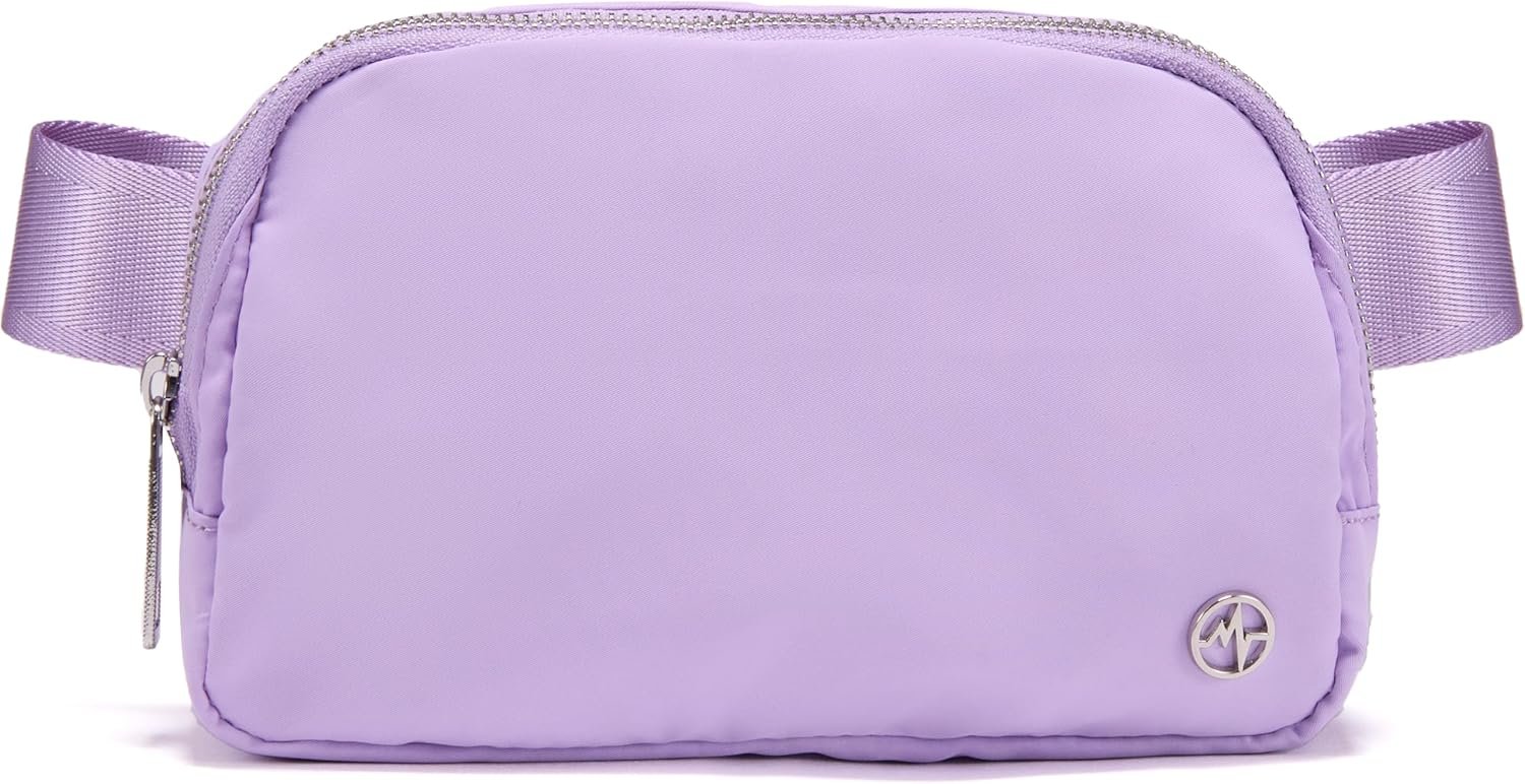Pander Everywhere Belt Bag for Women, Fashion Waist Packs, Crossbody Bags, Everywhere Belt Bag with Adjustable Strap (Lilac Purple).