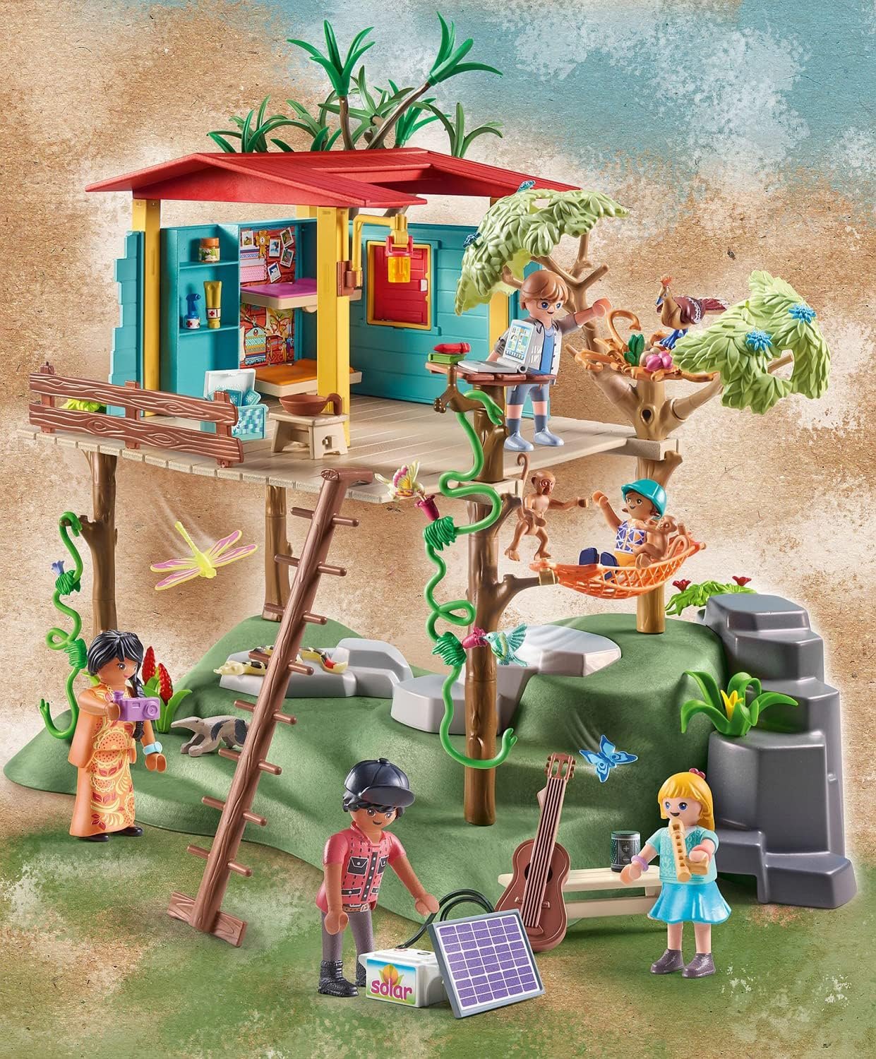 Playmobil Wiltopia Family Tree House - Image 2