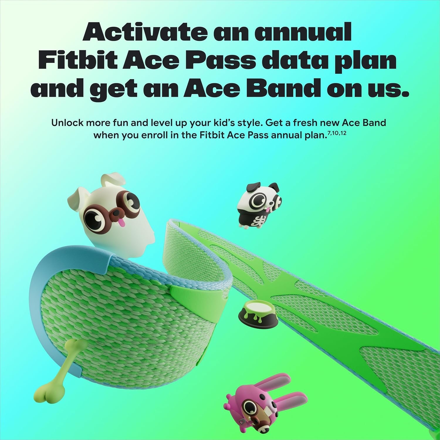 Fitbit Google Ace LTE - Kids Smartwatch with Call, Message, GPS, and Activity-Based Games, Ace Pass Data Plan Required - Spicy - Moovin - Image 2