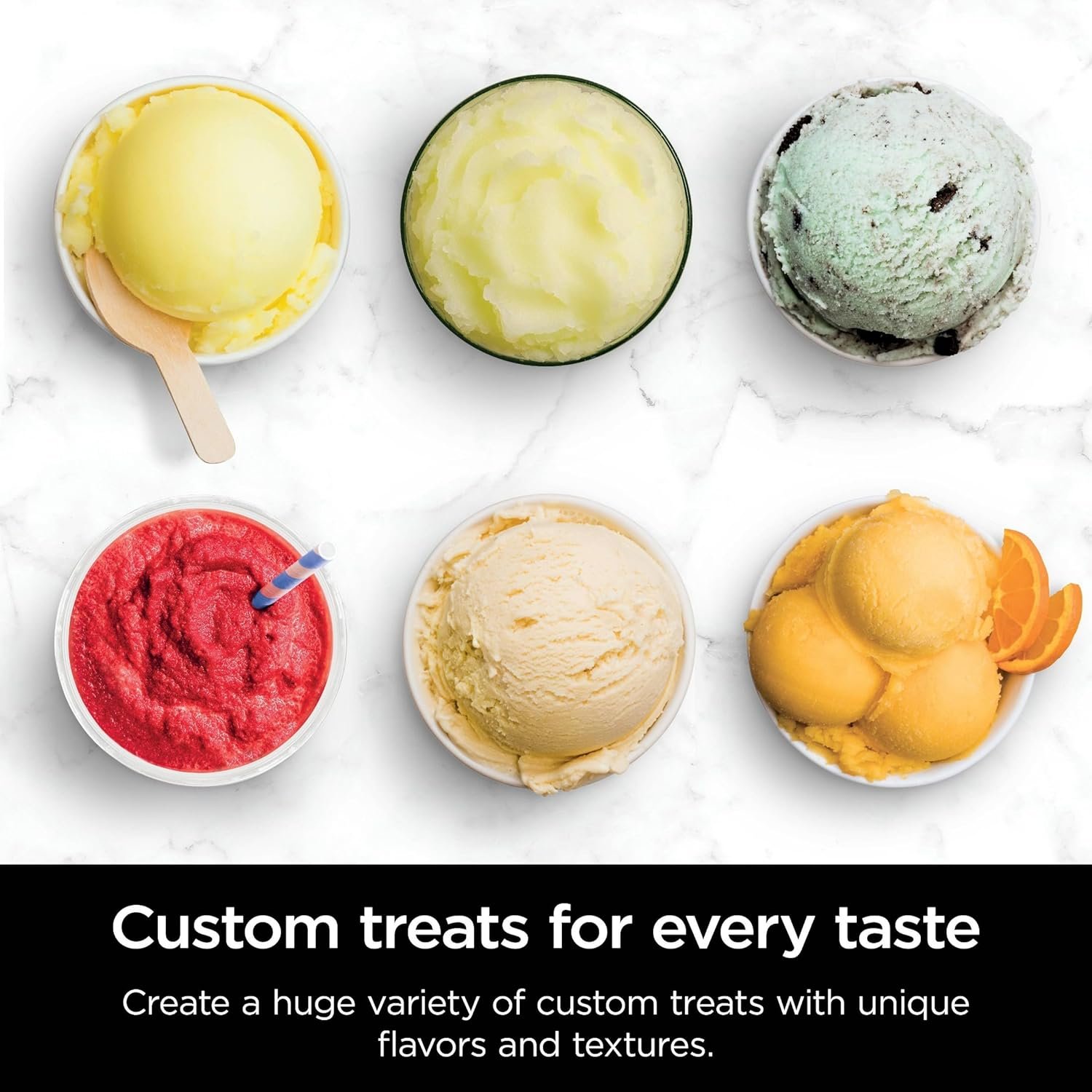 (Refurbished) Ninja NC501 CREAMi Deluxe 11-in-1 Ice Cream & Frozen Treat Maker with 2 XL Family Size Pint Containers, Dark Silver - Image 9