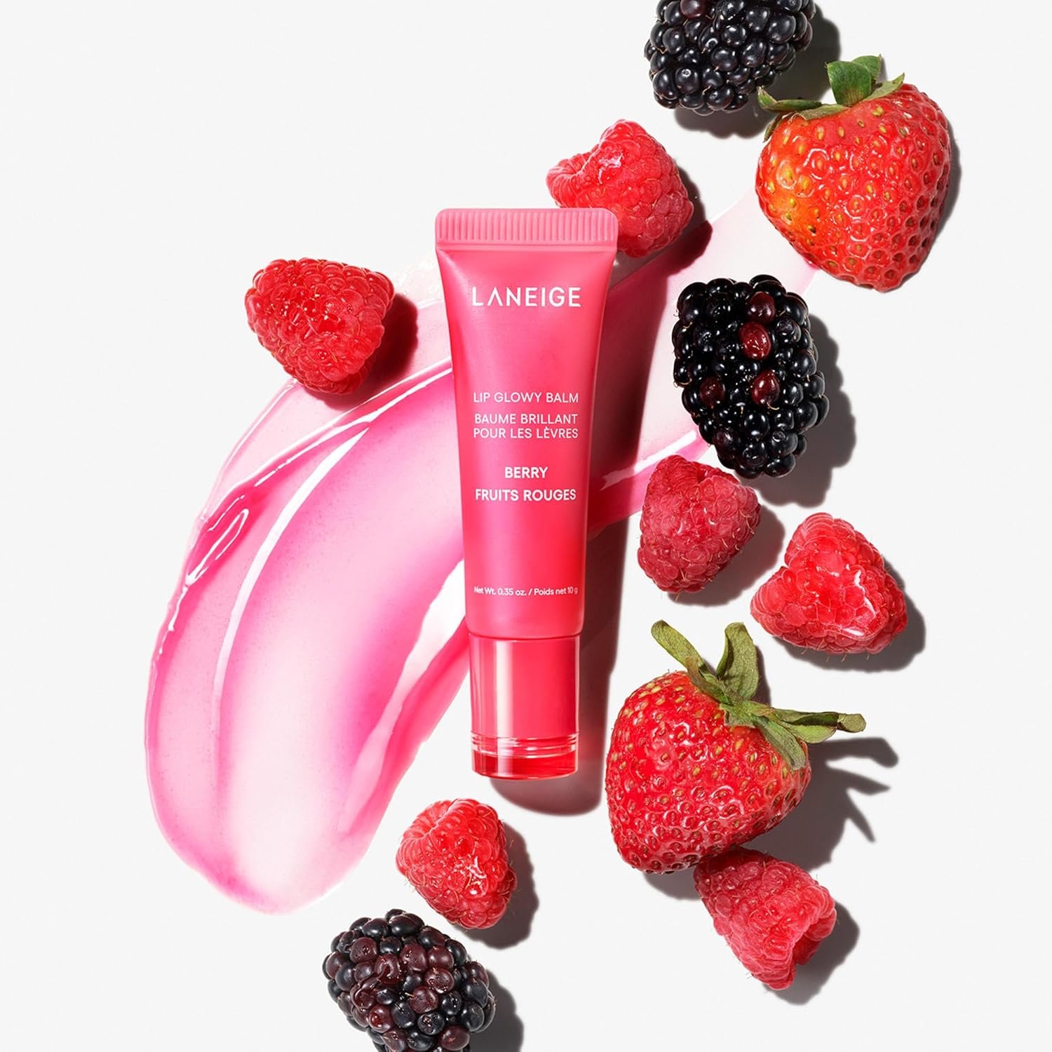 LANEIGE Lip Glowy Balm: Sheer Tinted Lip Moisturizer with Shea Butter, for Hydrating Shine & Soft Lips - Image 4
