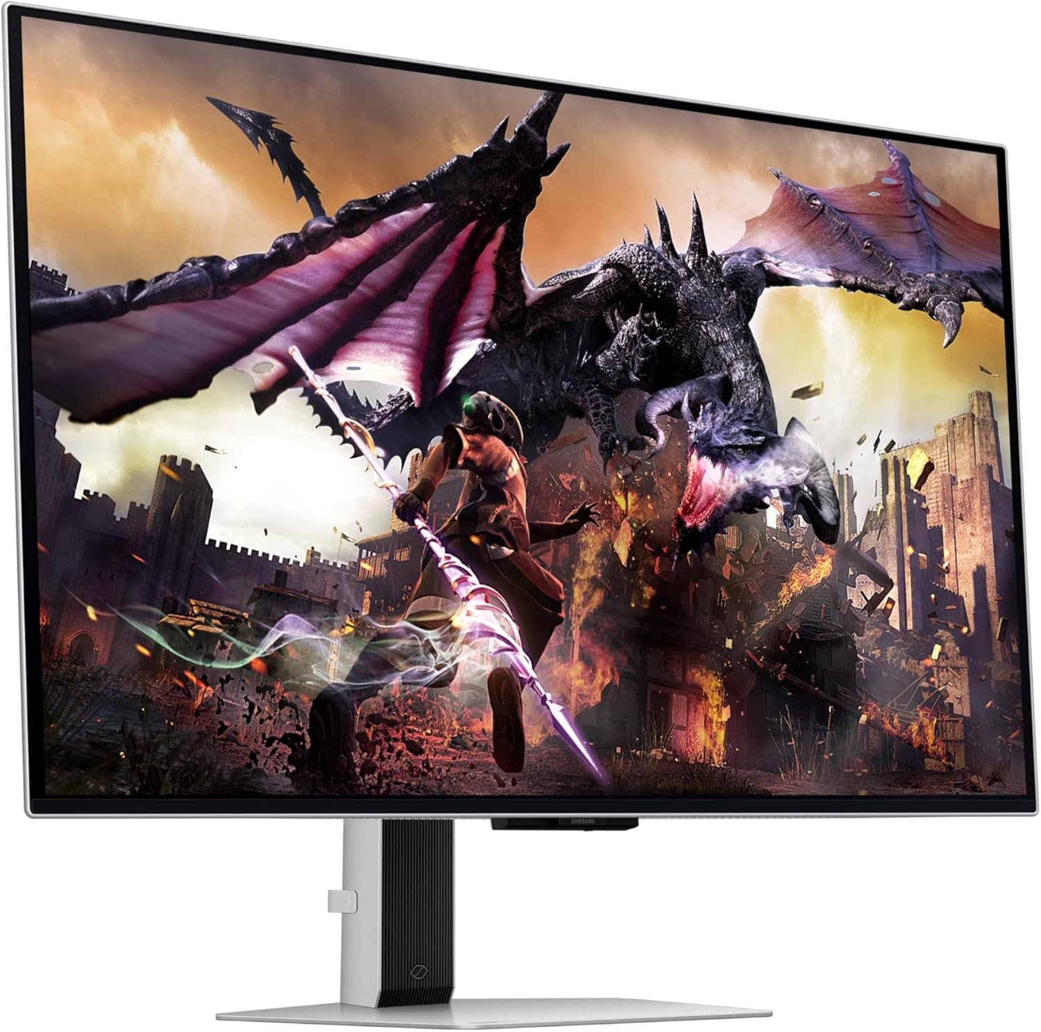 Samsung 32" Odyssey OLED G8 (G80SD) Series 4K UHD Smart Gaming Monitor w QD-OLED, 240Hz 0.03ms, G-Sync Compatible, Glare-Free Display, Sleek Metal Design, LS32DG800SNXZA, 3 Yr Warranty - Image 13